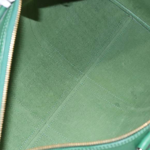 LOUIS VUITTON Epi Keepall 50 Boston Bag Green M42964 LV Auth 95933 - Picture 11 of 16